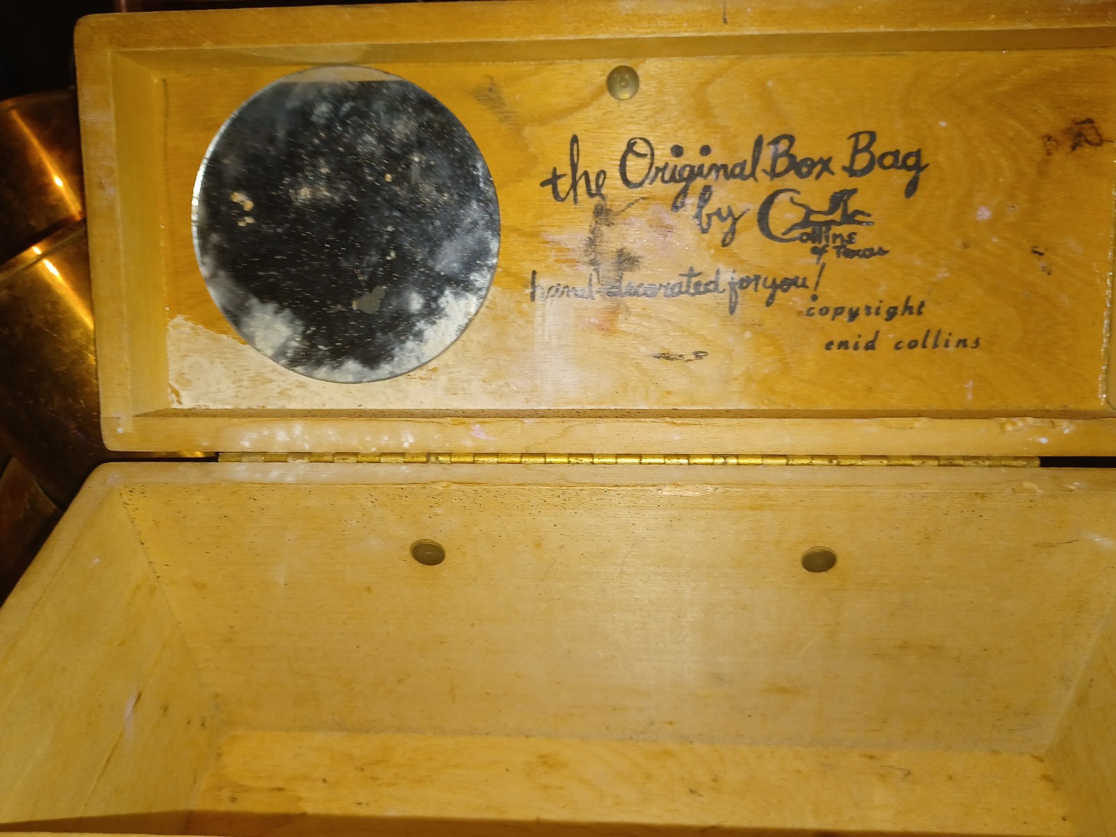 Enid Collins box purse