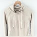Sundays By Wearesundays Long Sleeve Cowl Neck Pullover Beige Size 0 (XS)