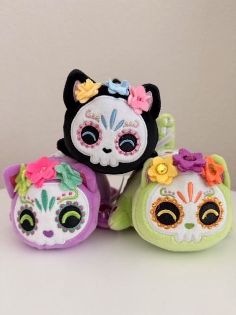 Aphmau MeeMeows 6 Mystery Plush - Sugar Skull Halloween Set