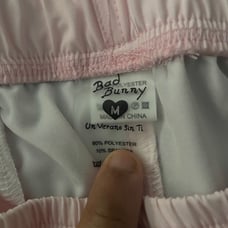 Pink Bad bunny trunks