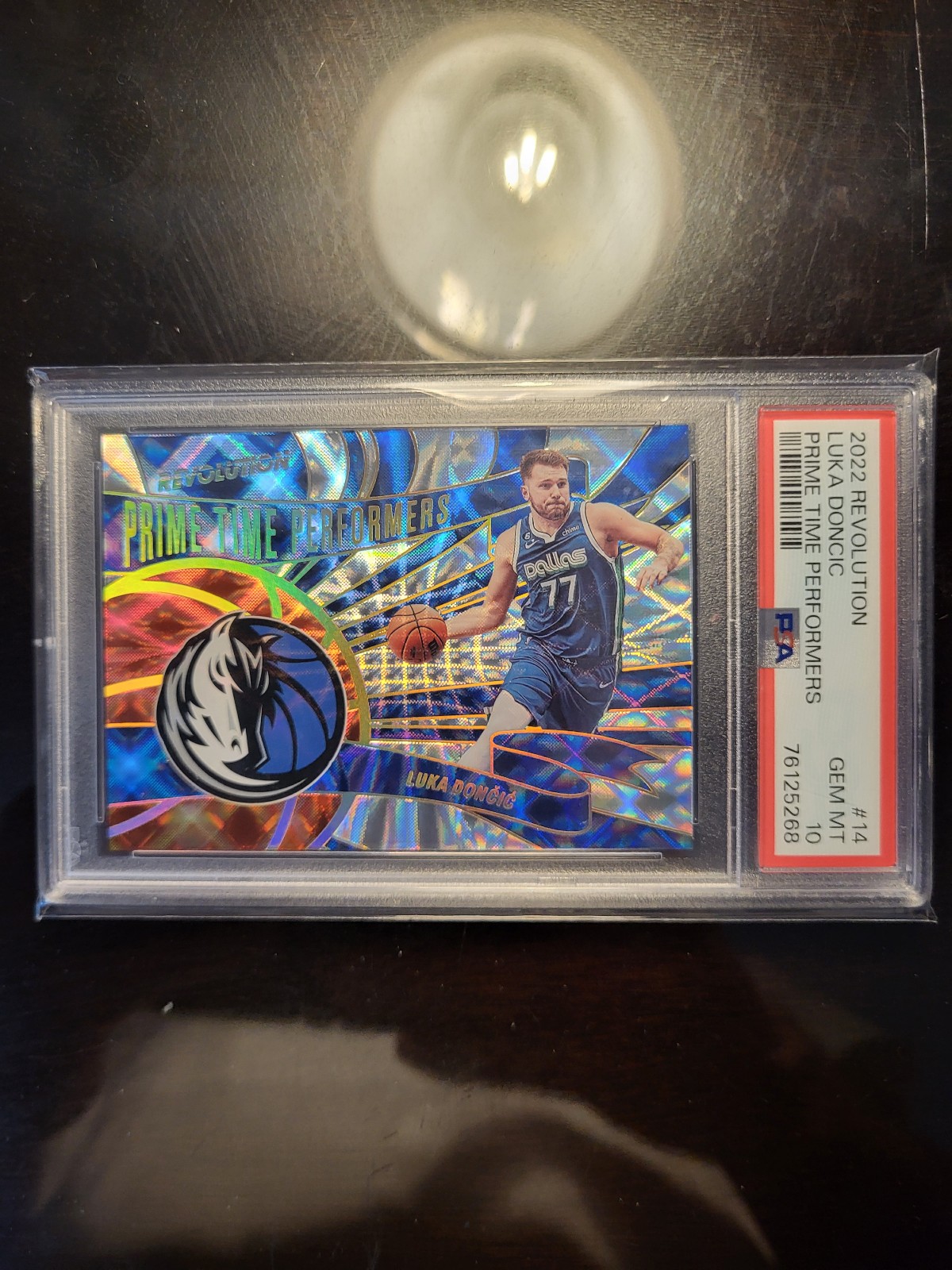 2022 Revolution Prime Time Performers Luka Doncic PSA 10 Gem Mint SSP! Case Hit