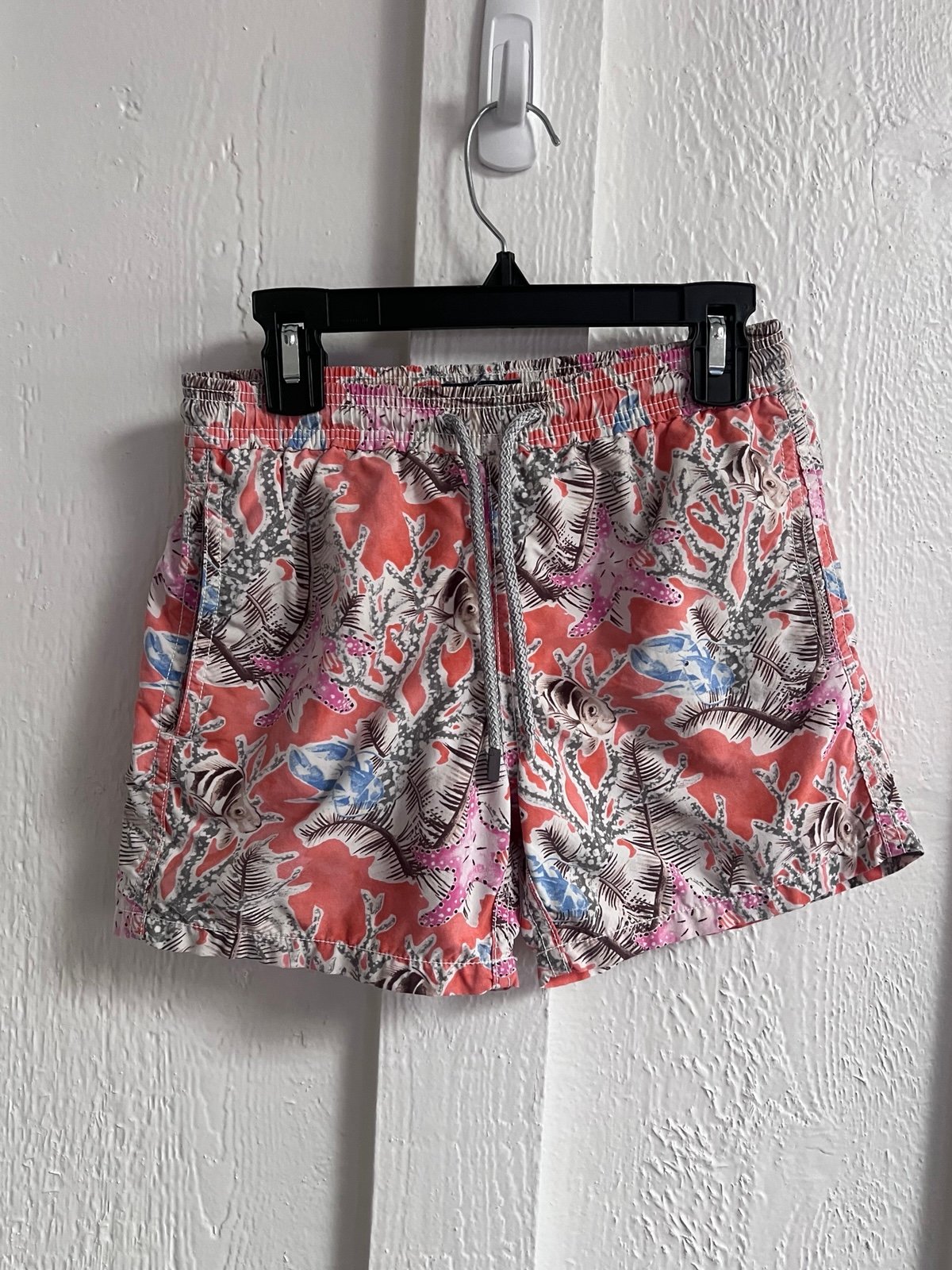Vilebrequin Swim Trunks Star Fish Coral Reef Clown Fish Youth Size 8