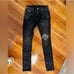 AMIRI Ripped Paint Splatter Skinny Jeans Black | 29