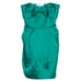 Badgley Mischka Collection Dress Preppy Retro Mermaid Glam Strapless Emerald 6