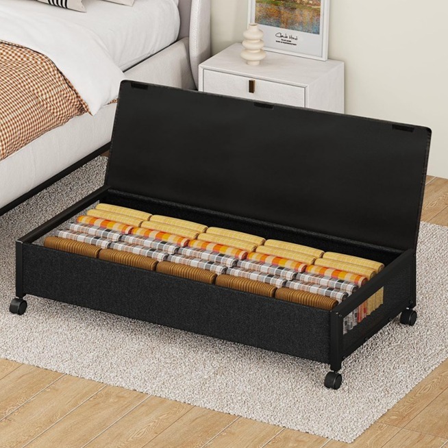Underbed Storage with Wheels,36 Under the Bed Storage Containers