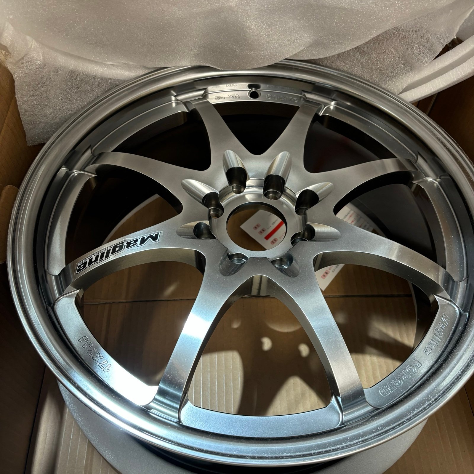 17” Magline Forged Wheels 4x100/114 Honda Acura Pair