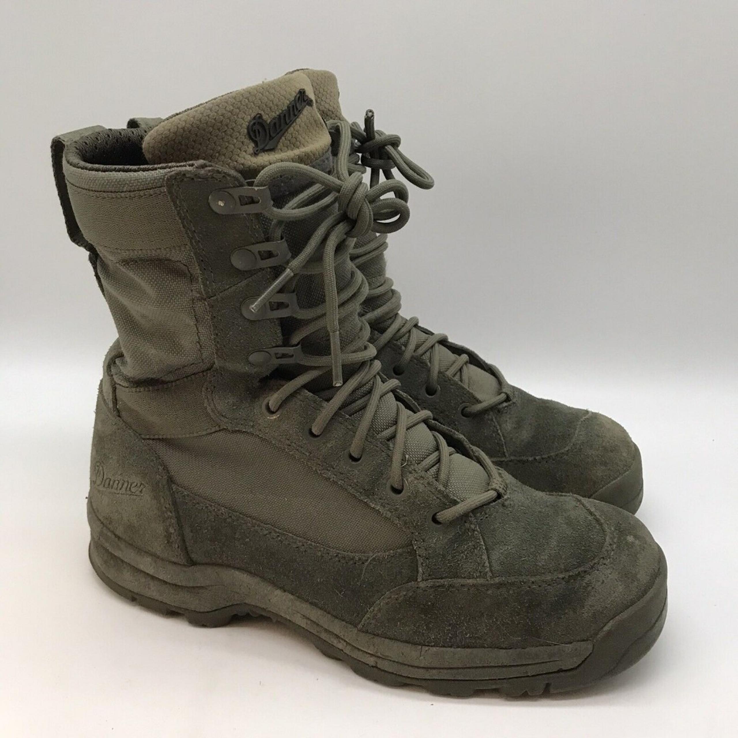Danner Tanicus  Boots Men's 6.5 Sage Green 55314 Waterproof Combat Tactical Shoe