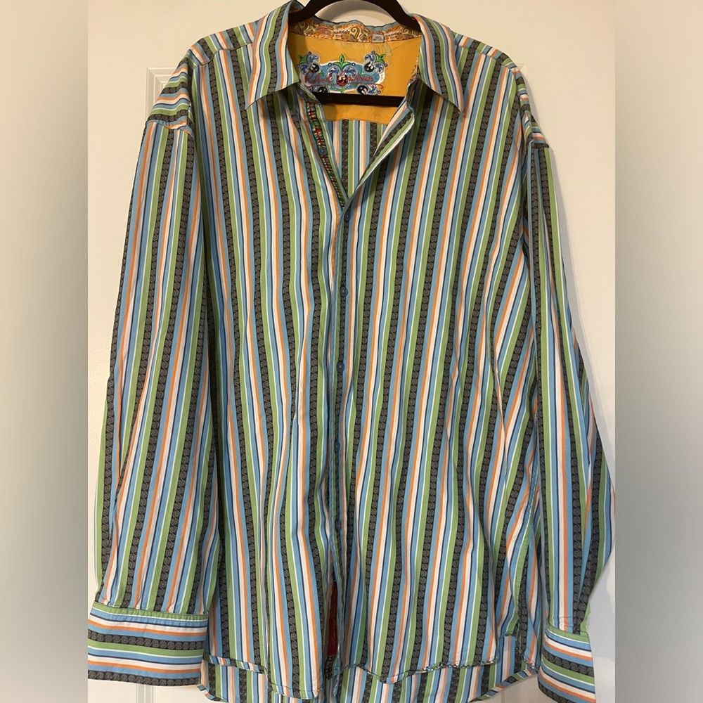 Robert Graham button down shirt 3XL