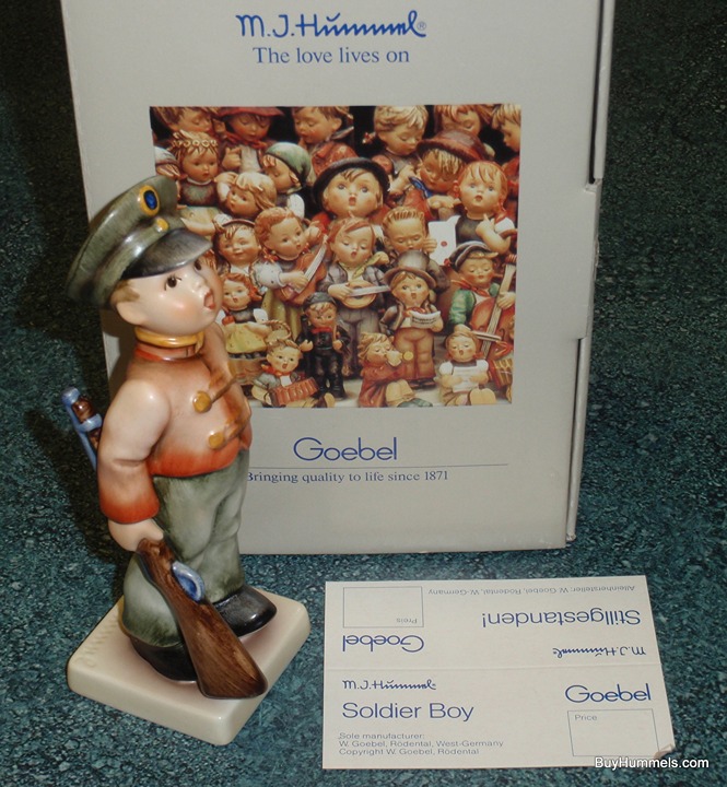 "Soldier Boy" Hummel Figurine #332 With Box Collectible Military Christmas Gift!