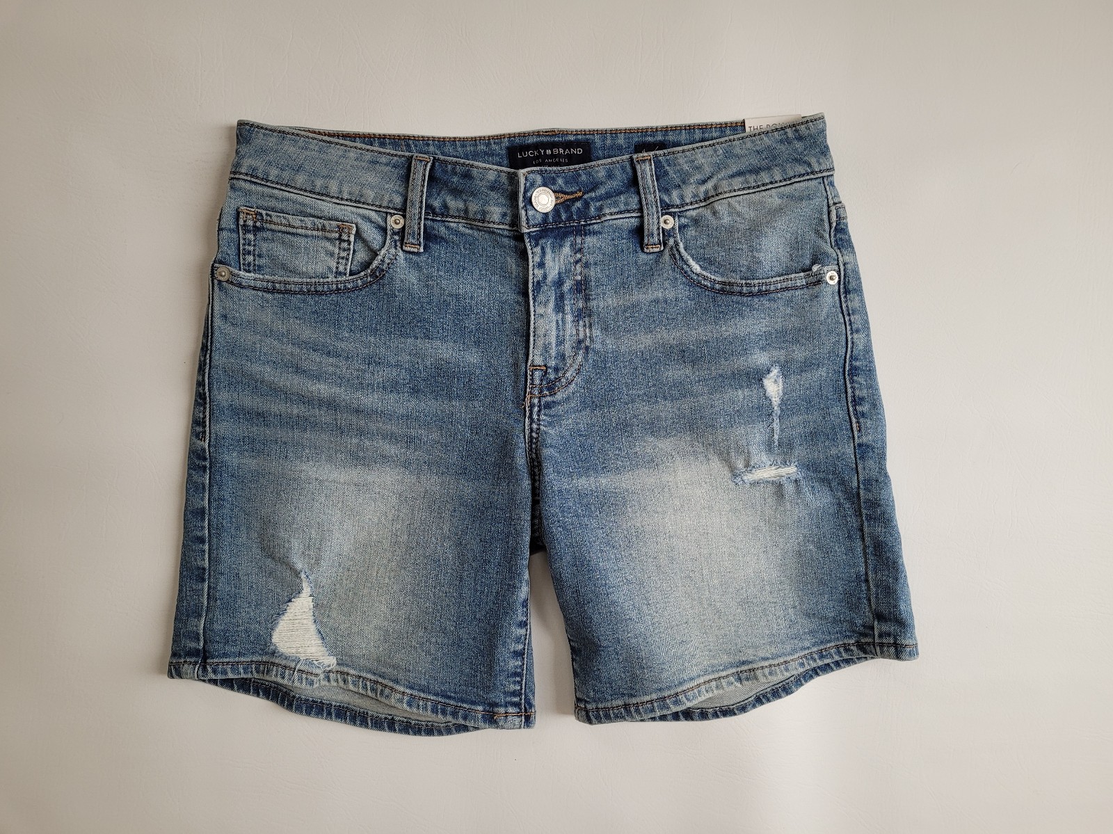 Lucky Brand Distressed Denim Shorts Women's Size 4/27
