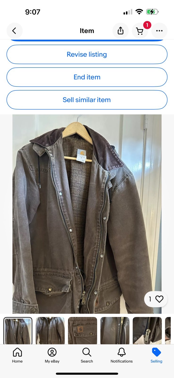 Men’s Carhart, medium