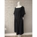 NWT Tahari ASL Black Pinstriped Short Self-Belted Midi Size 16