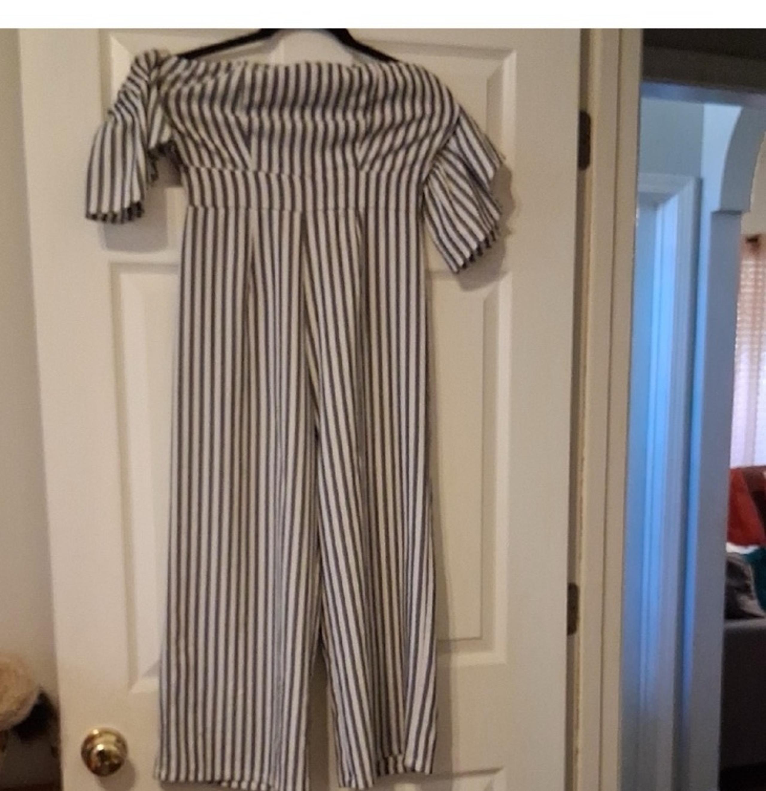 Love Culture Navy and White Striped Jumper