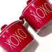 Rae Dunn Set of Two (2) XOXO Ceramic Mini Casserole Dishes in Red