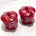 Rae Dunn Set of Two (2) XOXO Ceramic Mini Casserole Dishes in Red