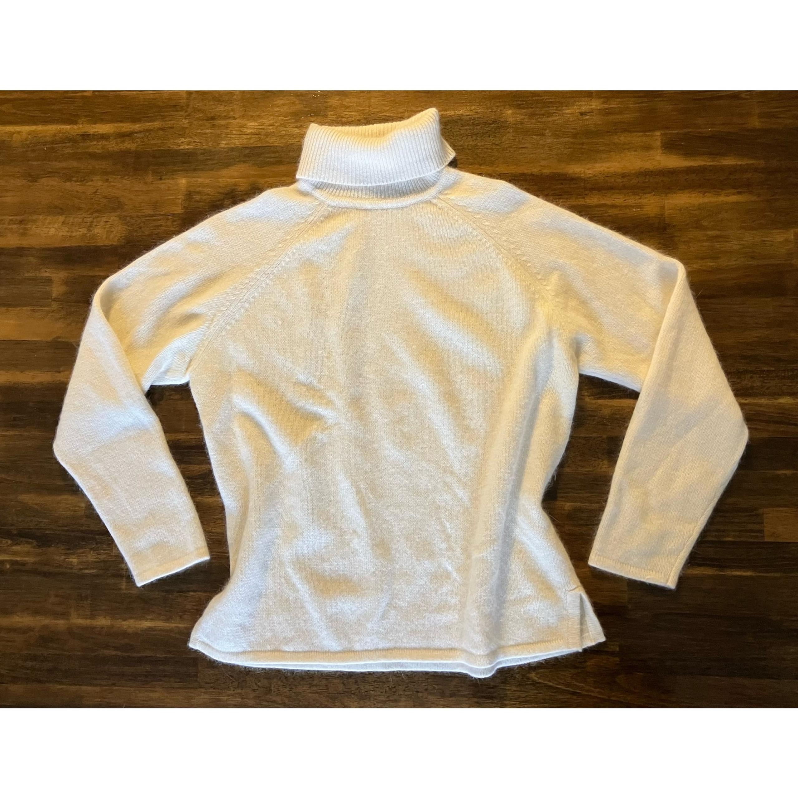 Jeanne Pierre Women’s Large Vintage Angora Wool Turtleneck Pullover Sweater