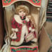 Limited edition porcelain doll from the holidays lane collection