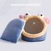 Cute Crab-Shaped Dog Bed House: Perfect for Small Dogs and Cats - Detachable
