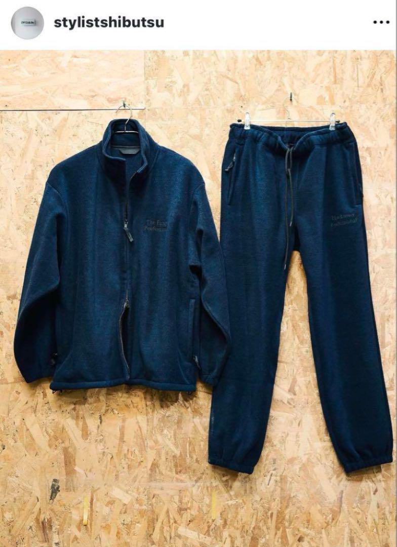Fleece Jacket and Pants Set, Dark Blue