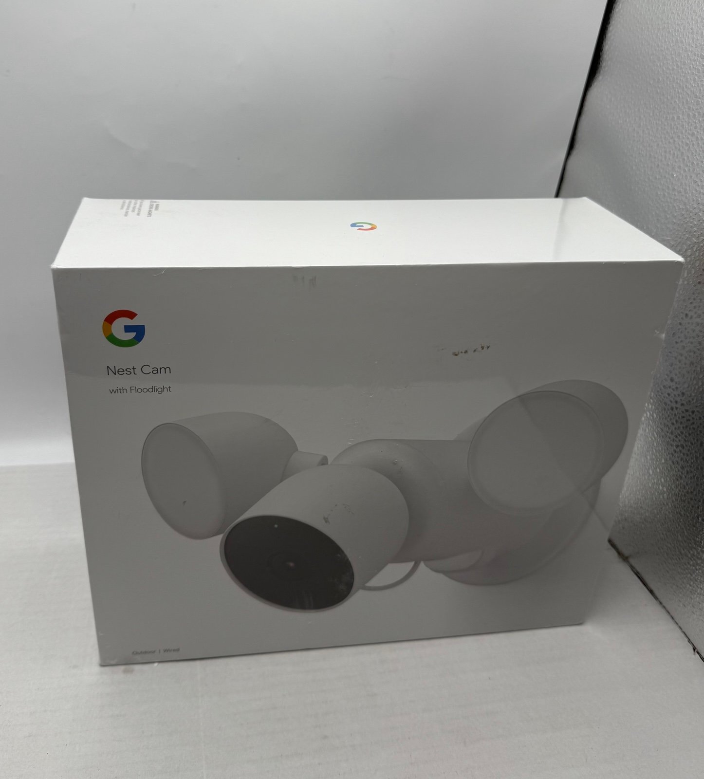 Google Nest Cam W/Floodlight Outdoor Security Camera