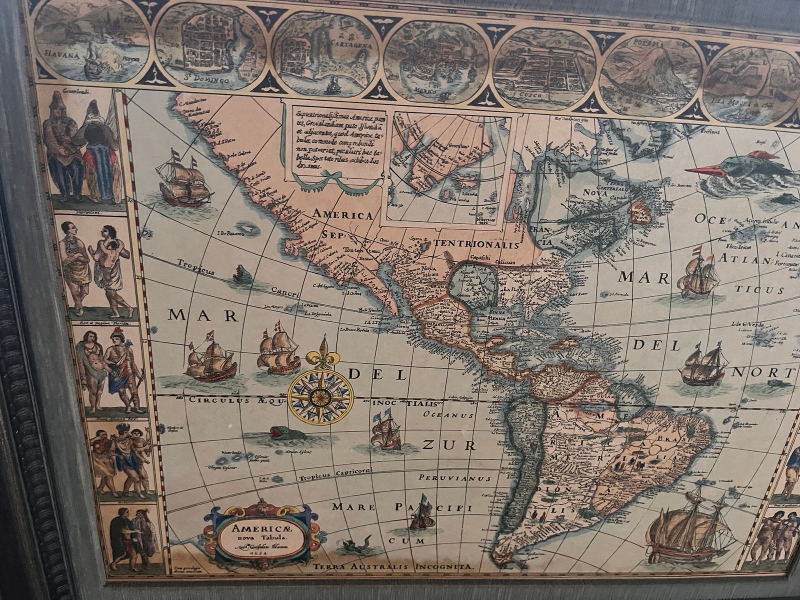 America nova tabula reprint
