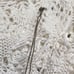 Vintage 925 Sterling Silver Cubic Zirconia Gem Heart Shaped Pendant on Necklace