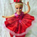 TARGET WONDERSHOP ANIMATED BALLERINA WITH BARBIE FACE 9 TALL+ BASE