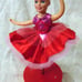 TARGET WONDERSHOP ANIMATED BALLERINA WITH BARBIE FACE 9 TALL+ BASE