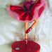TARGET WONDERSHOP ANIMATED BALLERINA WITH BARBIE FACE 9 TALL+ BASE