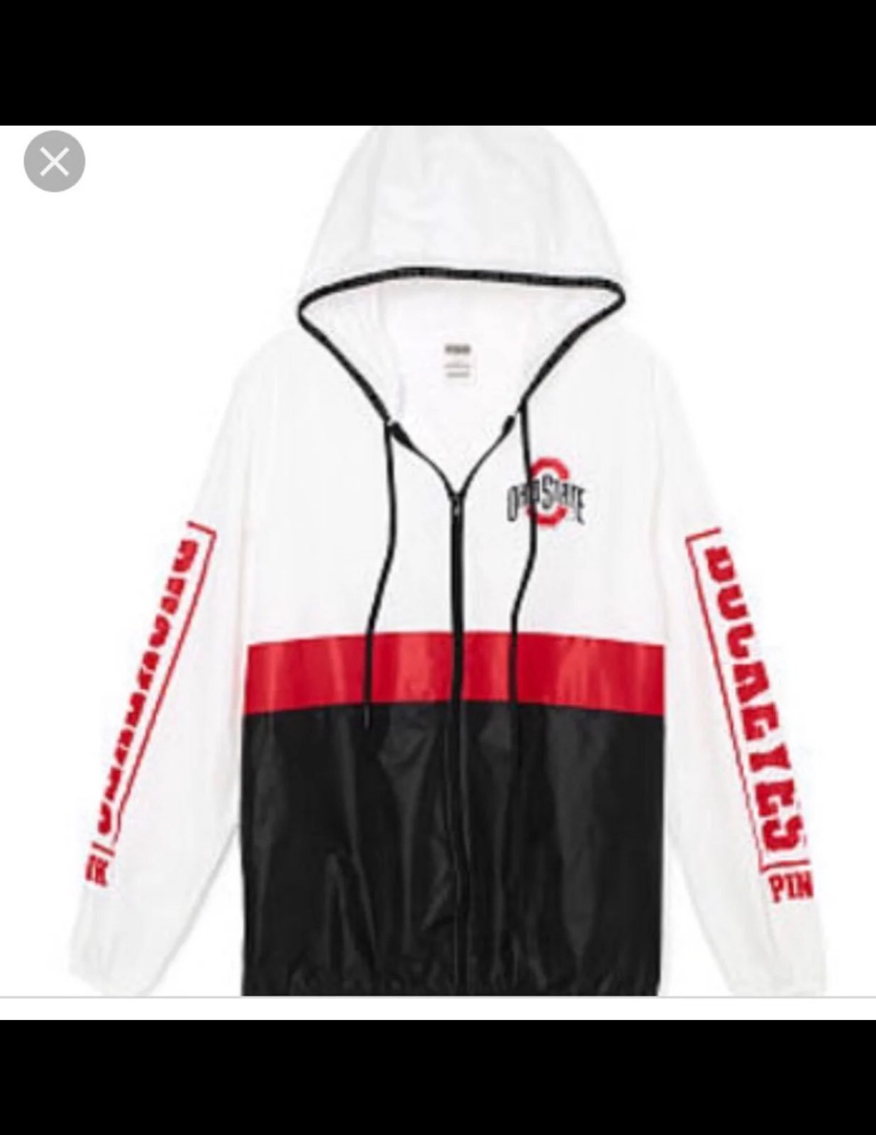 vs pink windbreaker