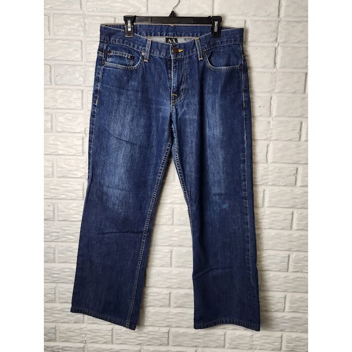 Armani Exchange A/X jeans Men's size 34 x 29 Bootcut Denim USA Made