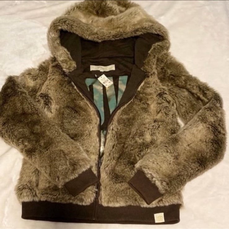PINK Vintage Faux Fur LIMITED EDITION Jacket- RARE! HTF!