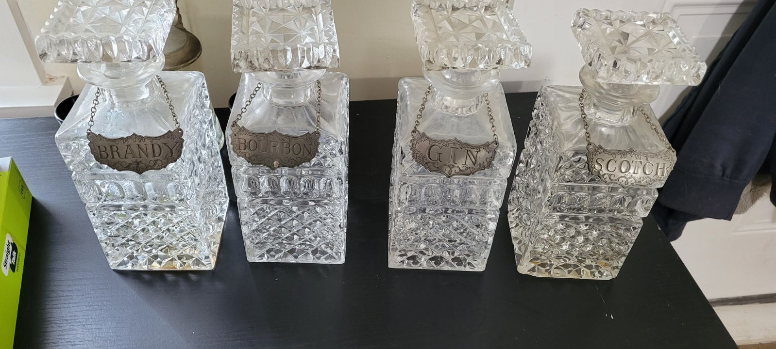 Crystal decanters