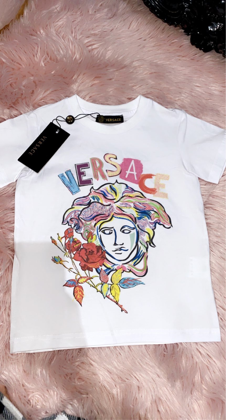 Little girls medusa top