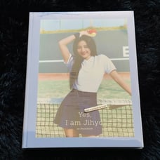 Twice Jihyo 1st Photobook - Yes I Am Jihyo Cobalt Blue Version