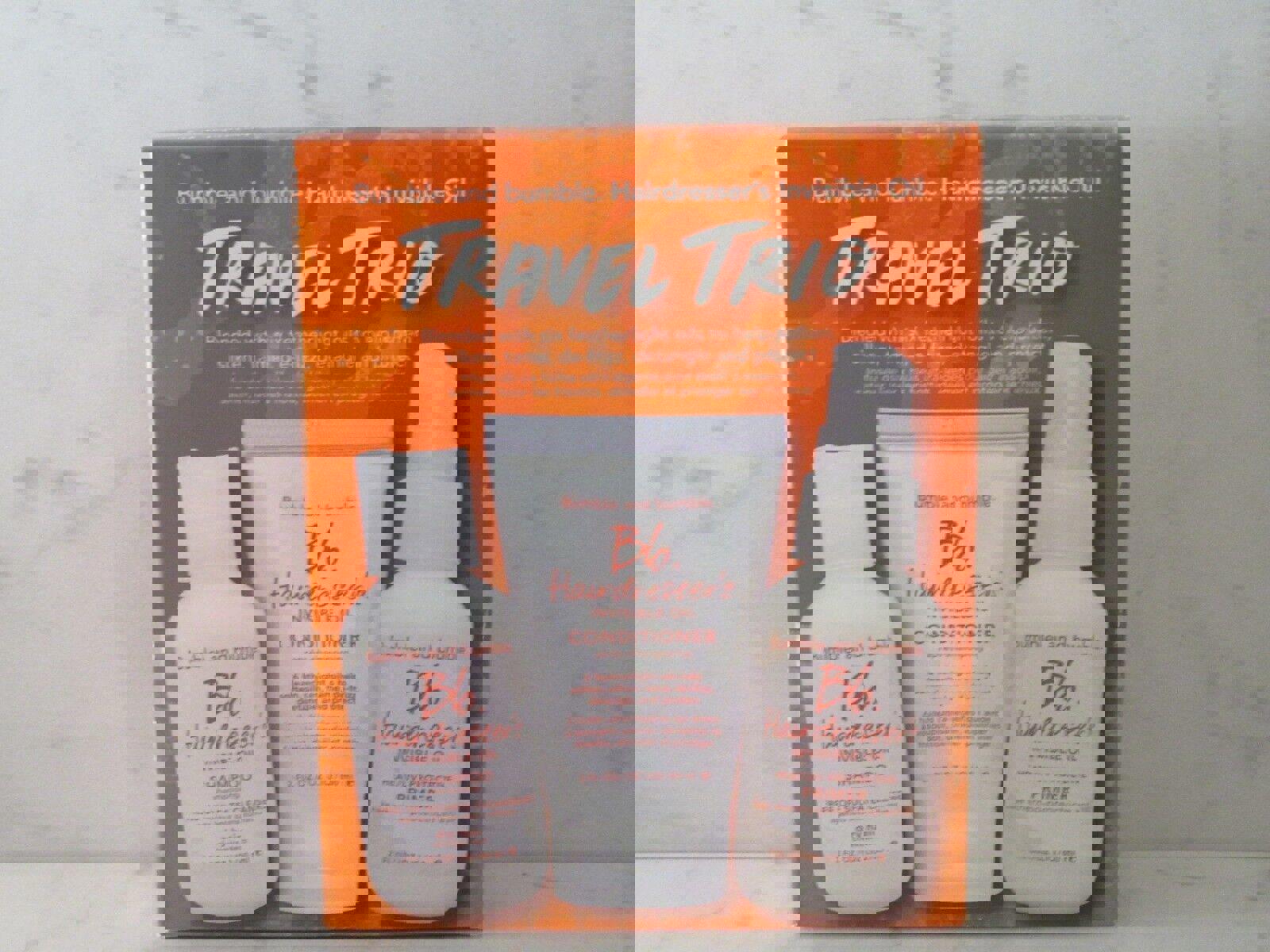BUMBLE AND BUMBLE BB HAIRDRESSER'S INVISIBLE OIL TRAVEL TRIO SET SEE DETAILS
