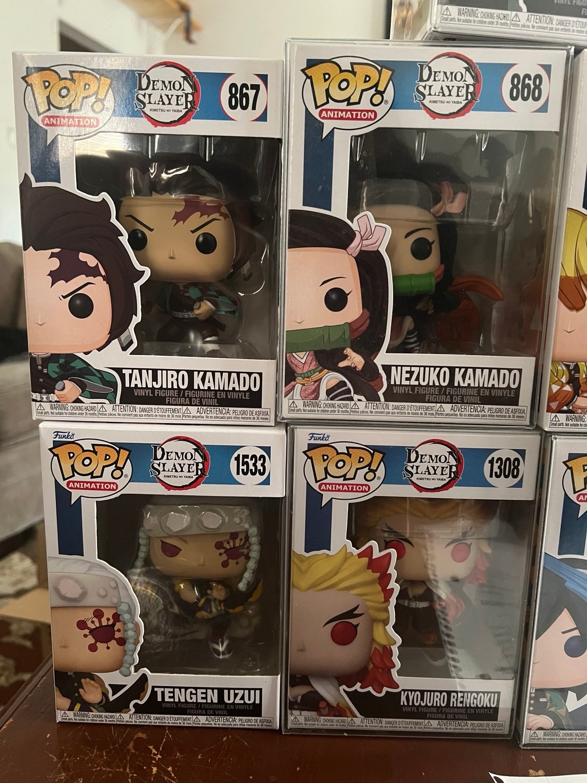 Demon Slayer Funko pop Lot