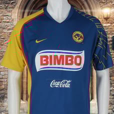 Nike Club America Aguilas Mexico Soccer Jersey Large L