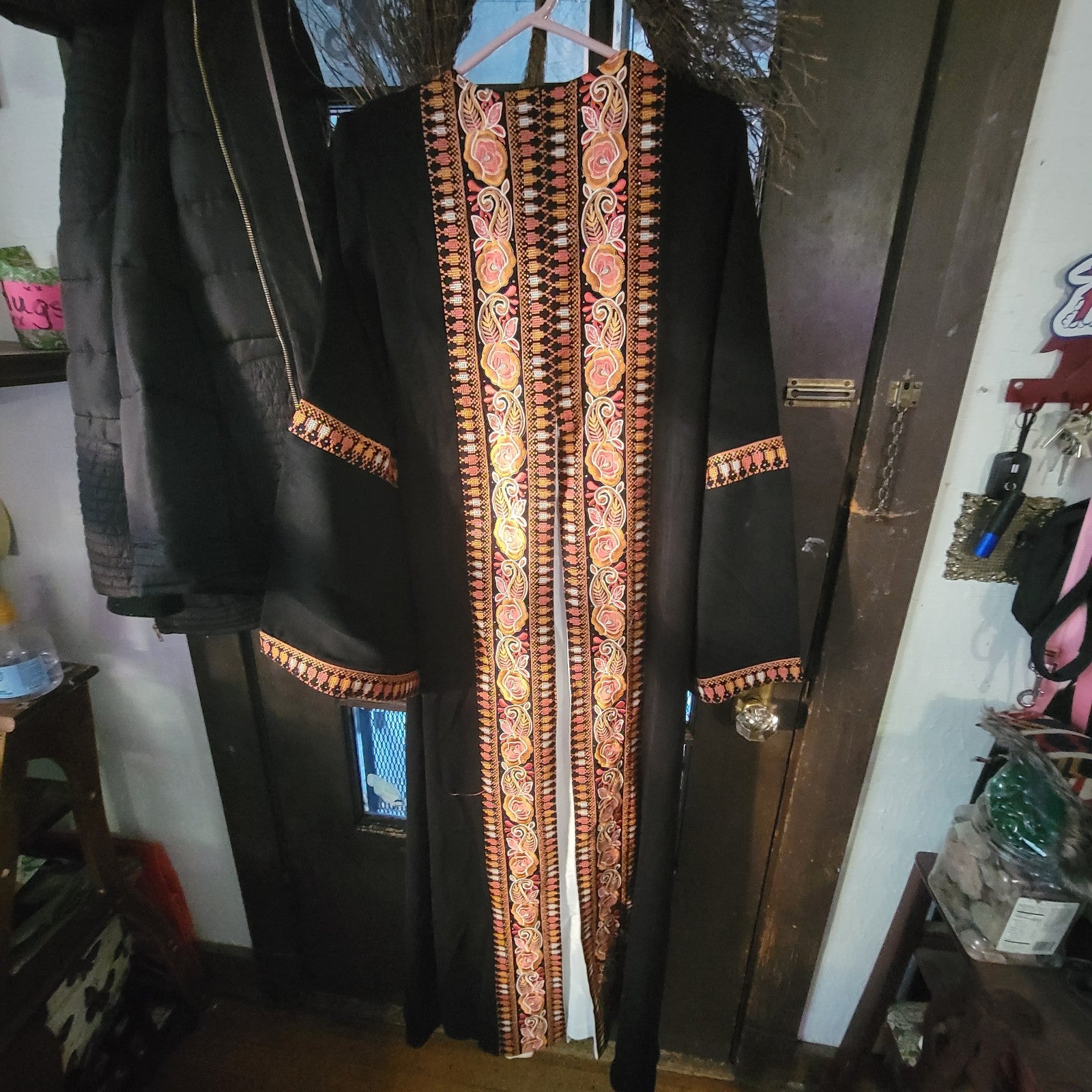 Embroidered Thobe Traditional Caftan Dress Made in Jordan