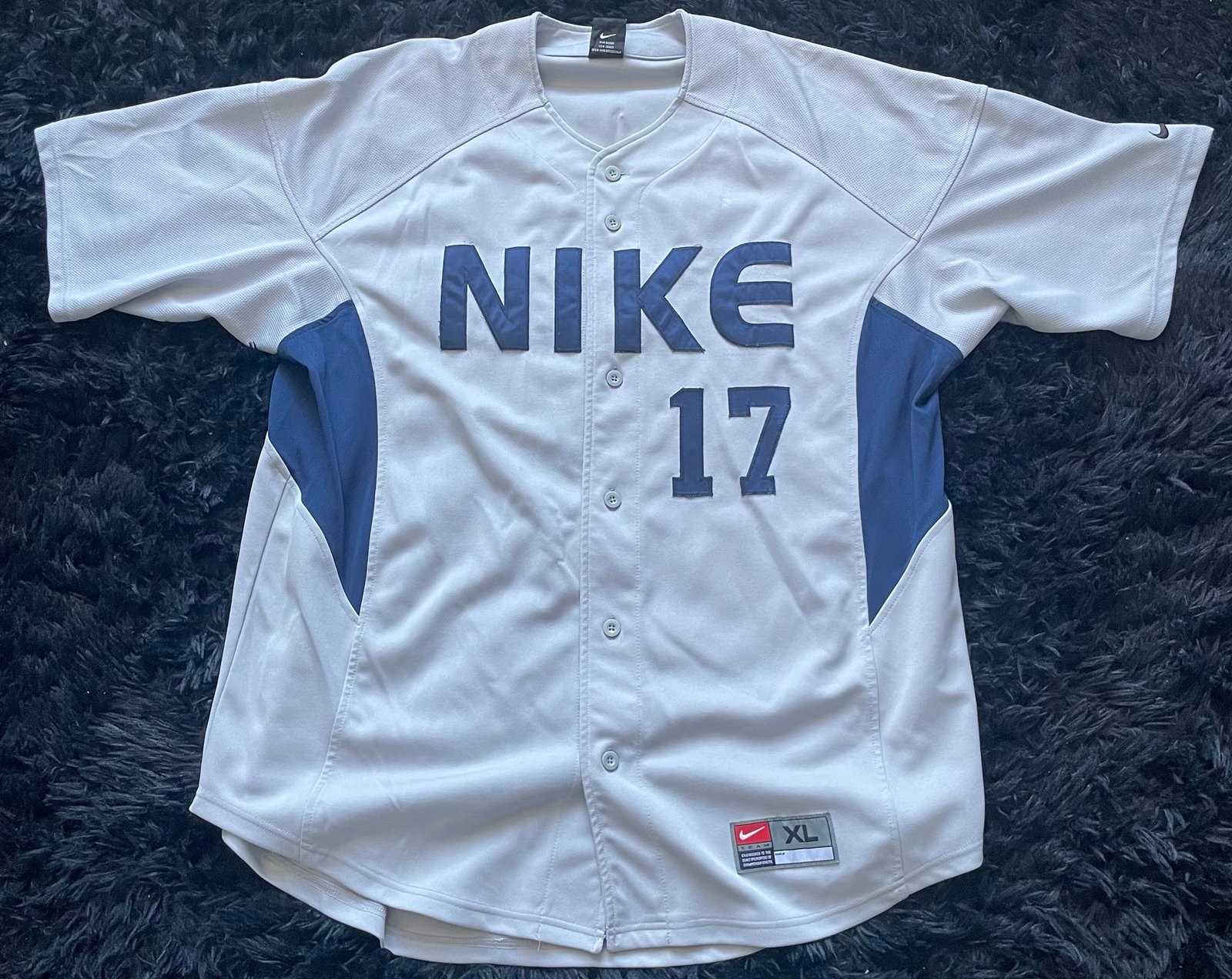 Vintage Nike 90's Baseball Jersey Yankee Color way | Size Men XL