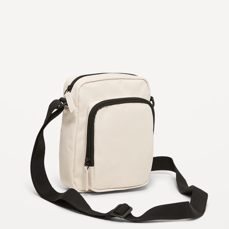NWT OLD NAVY Trek Sling Bag COLOR WISHBONE OS p Details zip closure front zip po