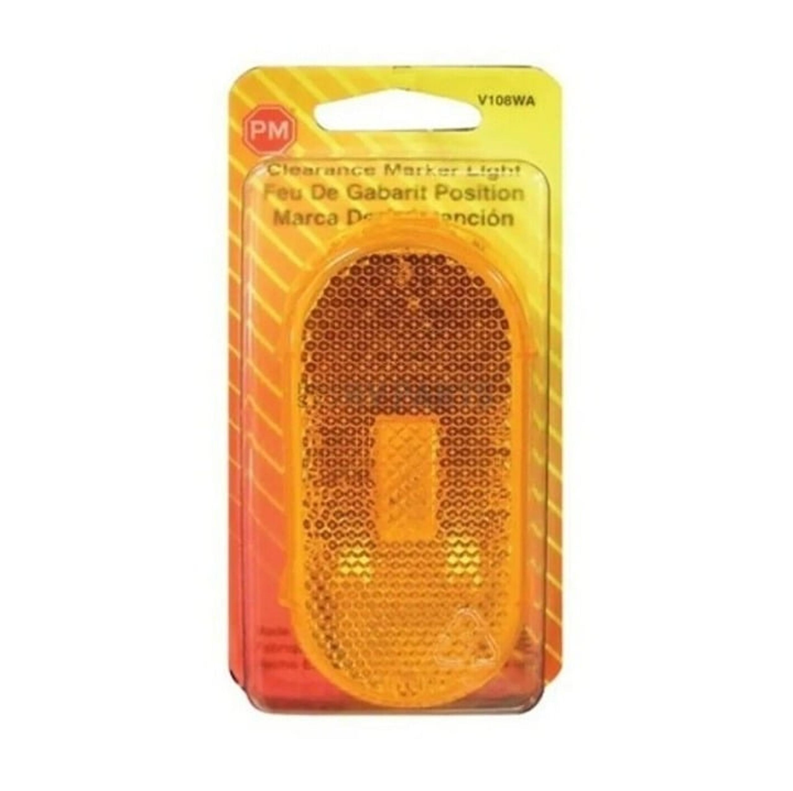 Peterson Manufacturing V108-15A Clearance Marker Replacement Lens, 2 in on Box