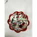 Japanese Antique China 6 Utility Bowls Tripod Geisha Floral Structure1921-1941