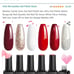 Gel mani set and polishes