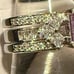 Bomb Party RBP2160 ”The GOGO Unicorn” Size 9 Amethyst Ice Crystal on Rhodium