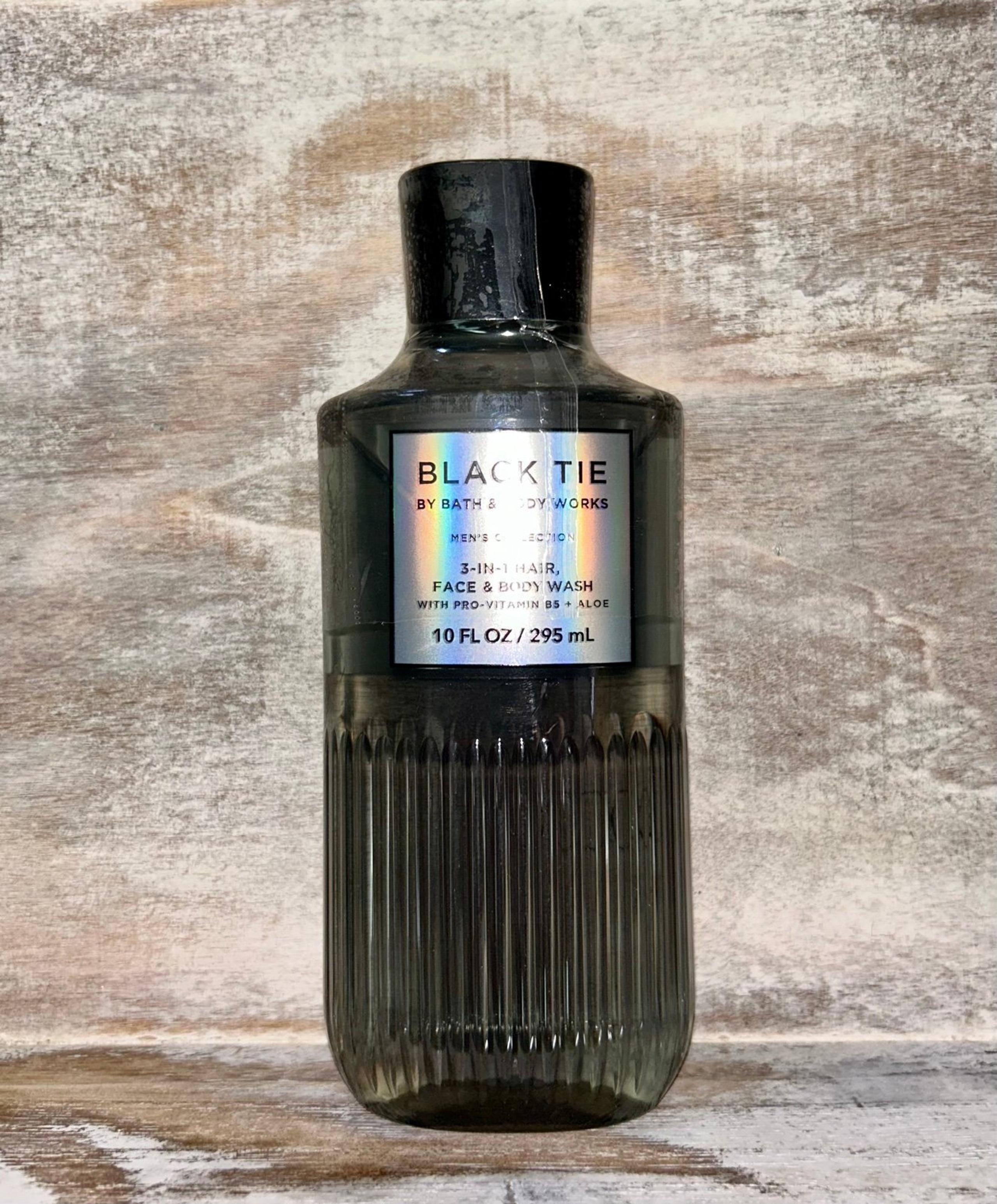 Bath & Body Works Black Tie Men's 3-in-1 Hair, Face & Body Wash