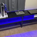 NEW Modern LED TV Stand for up to 70 inch TVs with Open Storage & Power Outlets