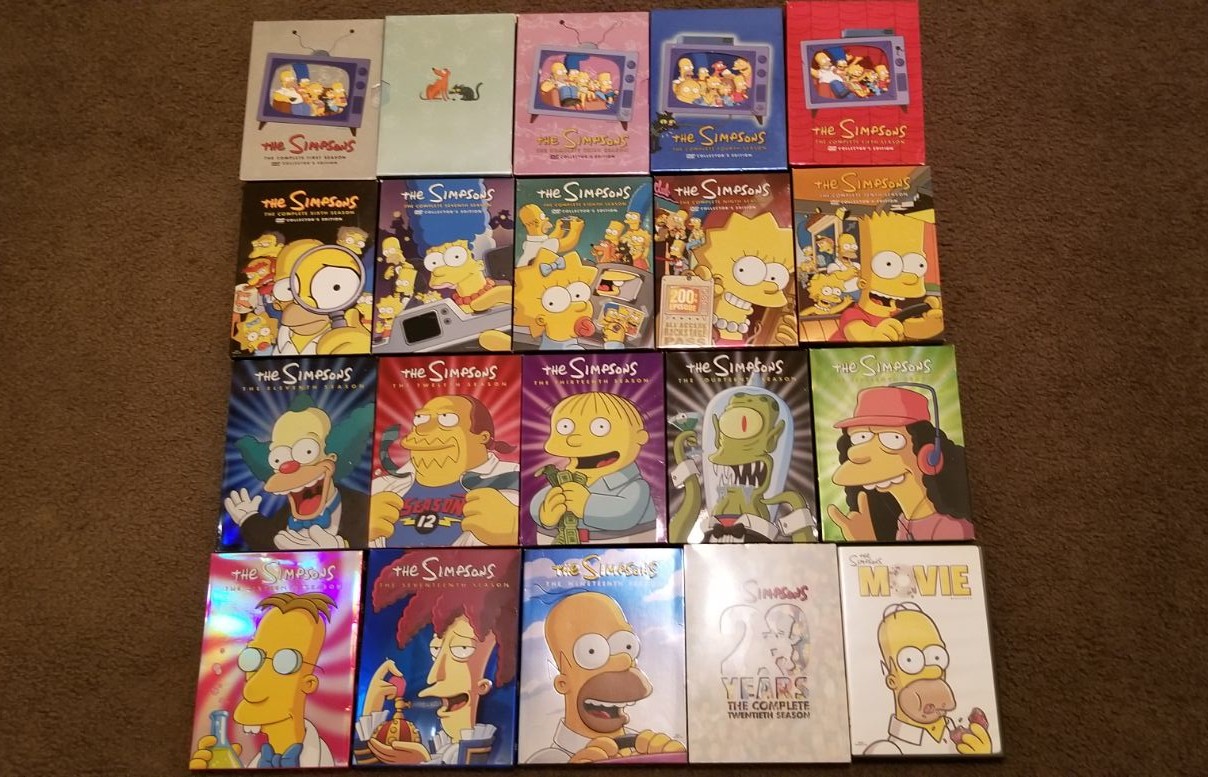 Simpsons Almost a Complete Series