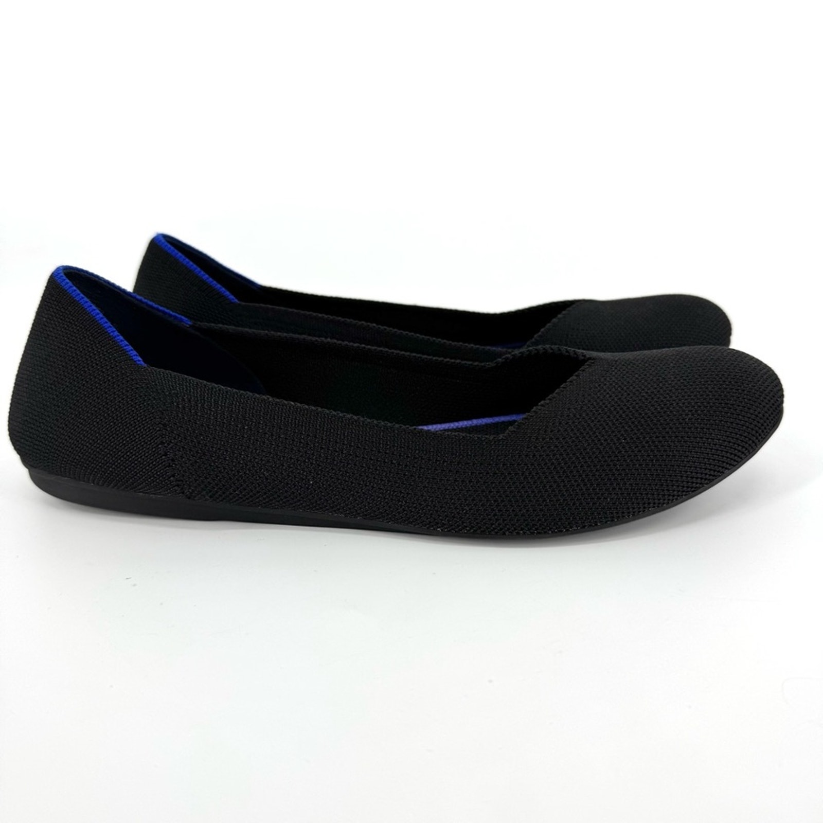 Rothy's Ballet Flats Comfortable Slip-On Shoes Black Size 9