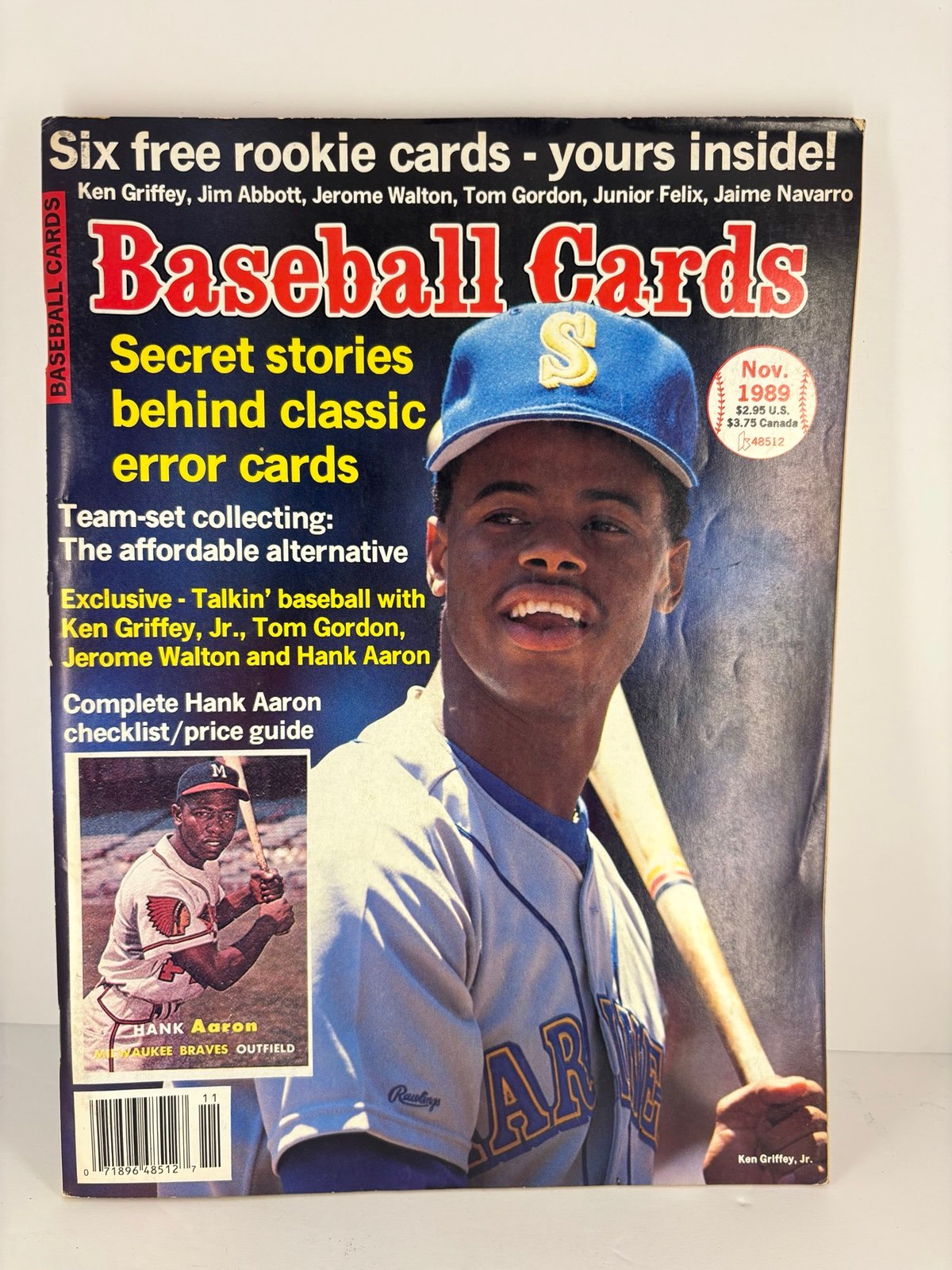 Magazine Baseball Cards Ken Griffey Jr
